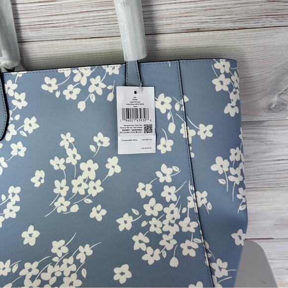 NWT $359 Kate Spade Sweet Flora Tote - Picture 6 of 7